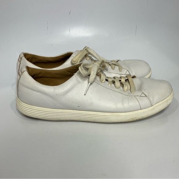 Cole Haan grand crosscourt ll leather sneakers white size 8.5 - Picture 5 of 7